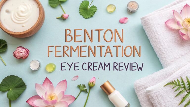 Benton Fermentation Eye Cream Review: Complete Guide