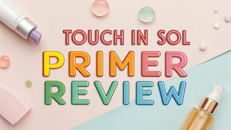 Touch in Sol Primer Review: Flawless Makeup Base