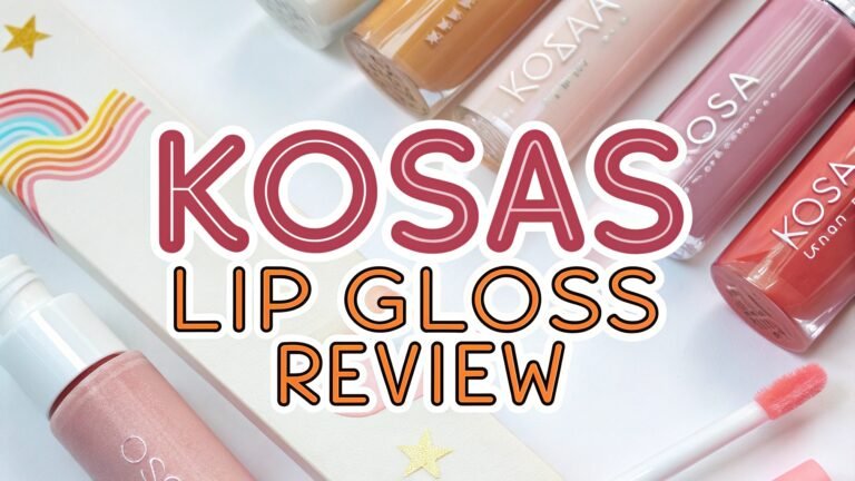 Kosas Lip Gloss Review: A Comprehensive Guide