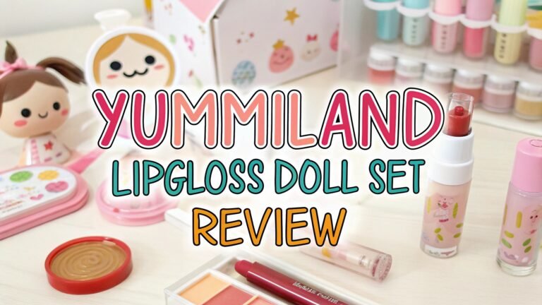 YummiLand Lipgloss Doll Set Review: Sweet Characters