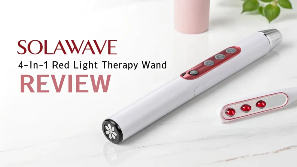 Solawave 4-in-1 Red Light Therapy Wand Review: Step-by-Step Guide