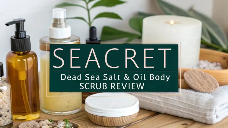 SEACRET Dead Sea Salt & Oil Body Scrub Review: Live Up to the Hype?