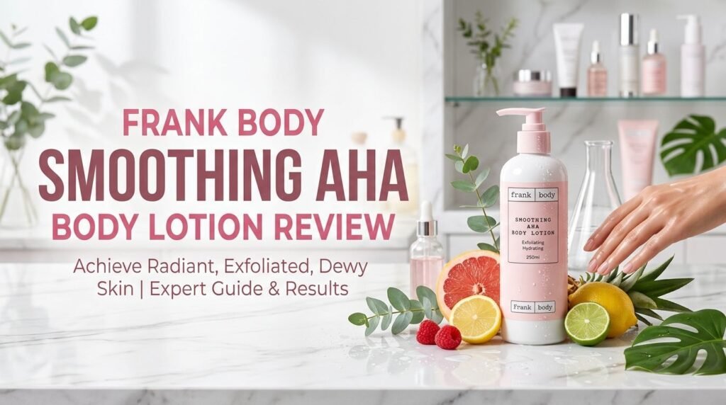Frank Body Smoothing AHA Body Lotion
