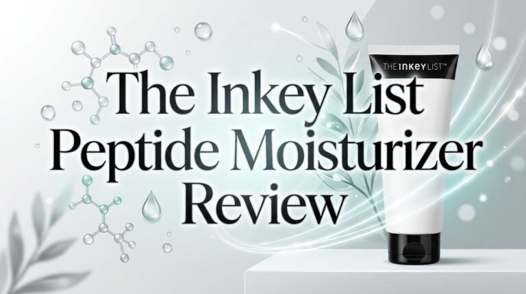 The Inkey List Peptide Moisturizer Review 2026: Worth the Hype?