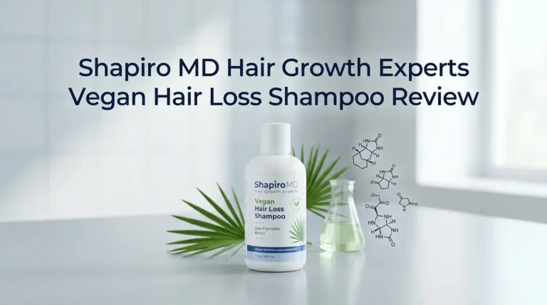 Shapiro MD Hair Growth Experts Vegan Hair Loss Shampoo Review 2026