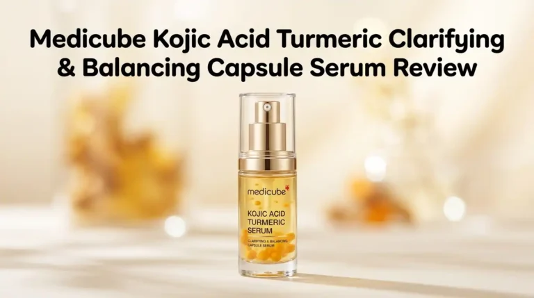Medicube Kojic Acid Turmeric Clarifying & Balancing Capsule Serum Review 2026