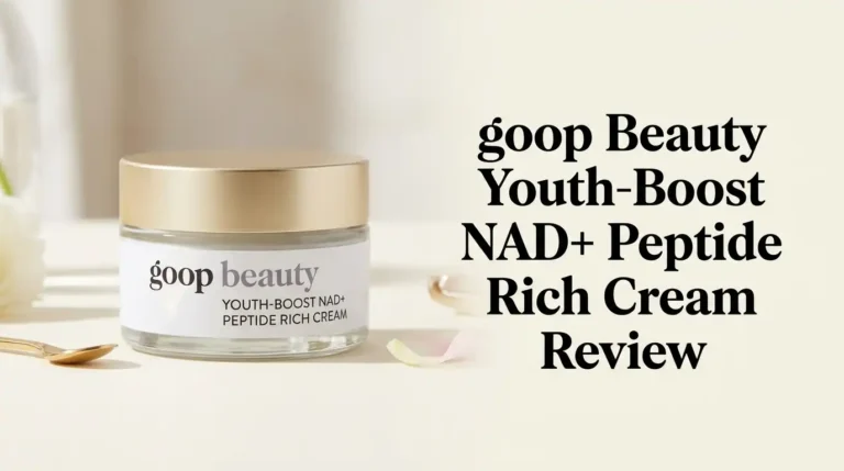 goop Beauty Youth-Boost NAD+ Peptide Rich Cream Review 2026