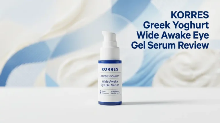 KORRES Greek Yoghurt Wide Awake Eye Gel Serum Review 2026
