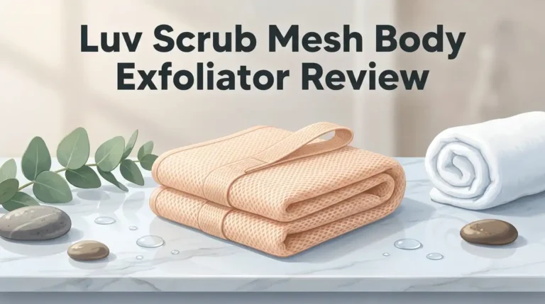 Luv Scrub Mesh Body Exfoliator Review: Worth It?
