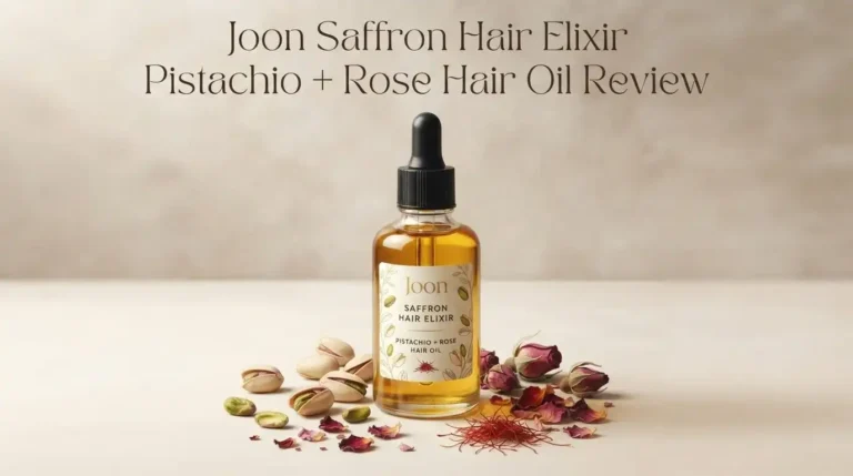 Joon Saffron Hair Elixir Pistachio + Rose Hair Oil Review