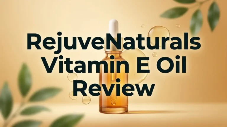 RejuveNaturals Vitamin E Oil Review 2026: Worth Buying?