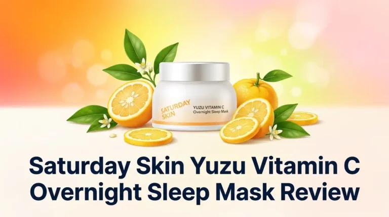 Saturday Skin Yuzu Vitamin C Overnight Sleep Mask Review