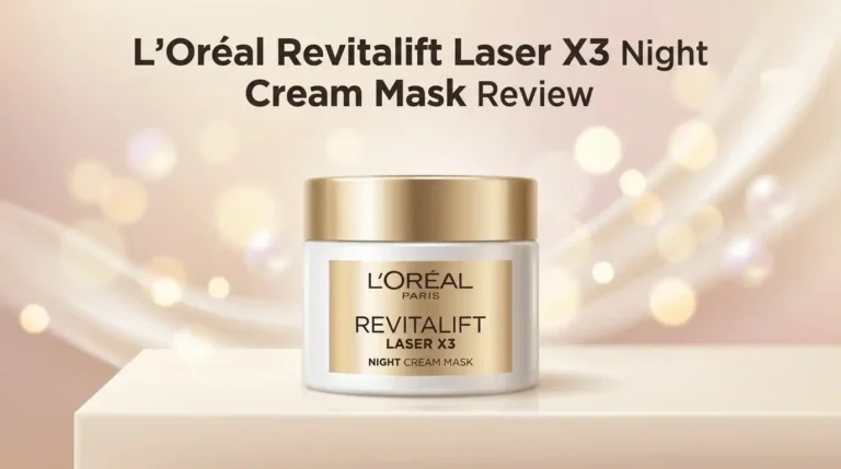 L’Oréal Revitalift Laser X3 Night Cream Mask Review: Worth It?