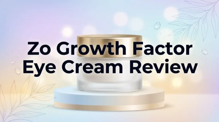 Zo Growth Factor Eye Cream Review 2026: Worth It?