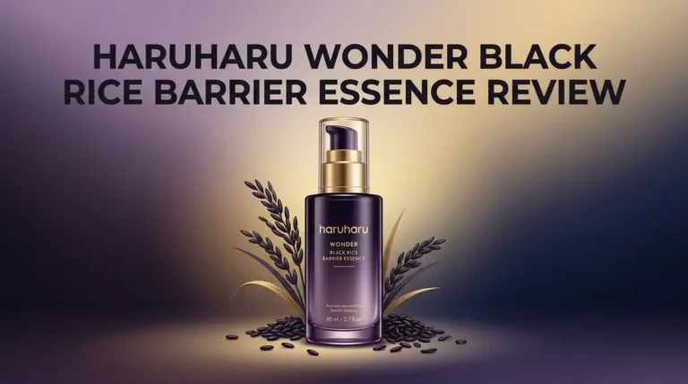 Haruharu Wonder Black Rice Barrier Essence Review 2026