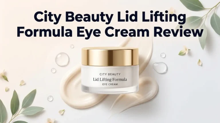City Beauty Lid Lifting Formula Eye Cream Review 2026