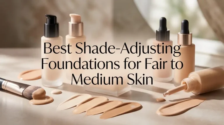 7 Best Shade-Adjusting Foundations for Fair to Medium Skin