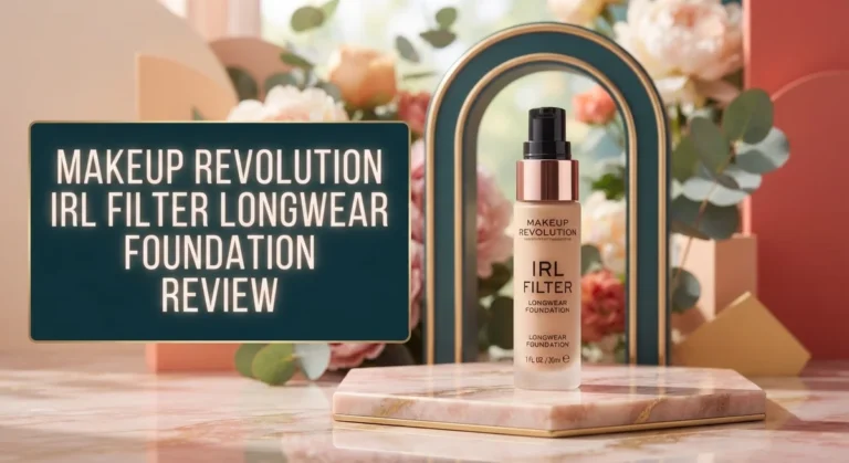 Makeup Revolution IRL Filter Longwear Foundation Review 2026